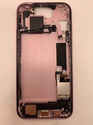 Open image in slideshow, iPhone 15 Mid housing With small parts Grade A-C
